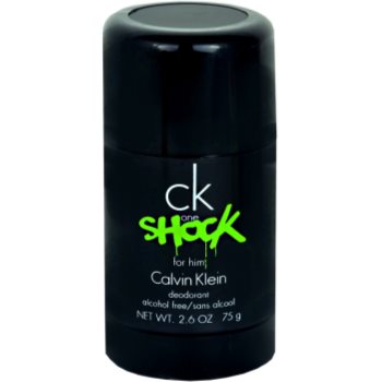 

Calvin Klein CK One Shock дезодорант-стік для чоловіків 75 мл без спирту