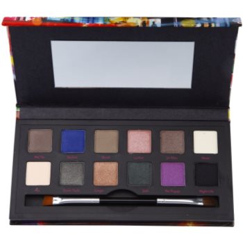 Cargo Shanghai Nights paleta očních stínů 12x0,8 g