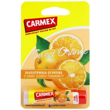 Carmex Sweet Orange balsam pentru buze cu efect hidratant