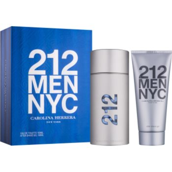

Carolina Herrera 212 NYC Men подарунковий набір VІІ Туалетна вода 100 ml + гель після гоління 100 ml