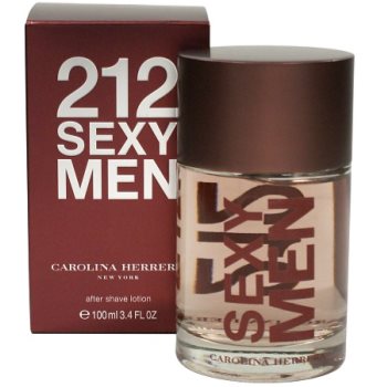 Fotografie Carolina Herrera 212 Sexy Men voda po holení pro muže 100 ml