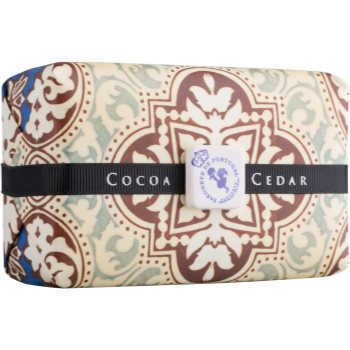 

Castelbel Portuguese Tile Cocoa & Cedar розкішне мило 300 гр