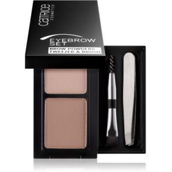 Catrice prime and fine set pentru sprancene