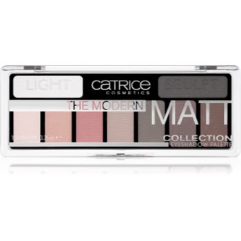 Catrice the modern matt collection paleta farduri de ochi