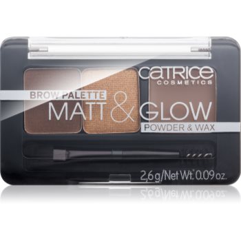 

Catrice Matt & Glow набір для догляду за бровами відтінок 020 Hot CHOCOholic 2,6 гр