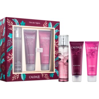 

Caudalie Thé Des Vignes подарунковий набір ІІ освіжаюча вода 50 ml + Гель для душу 50 ml + Молочко для тіла 50 ml