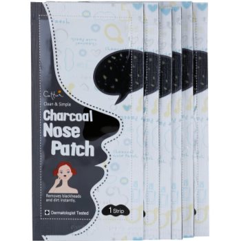 Cettua Charcoal patch-uri de curatare a prilor de pe nas