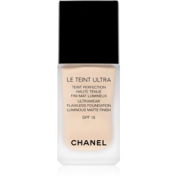 Chanel Le Teint Ultra machiaj matifiant de lungã duratã SPF 15 poza