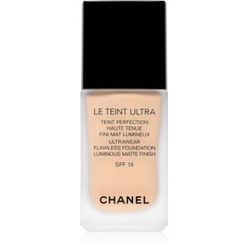 Chanel Le Teint Ultra machiaj matifiant de lungã duratã SPF 15 imagine