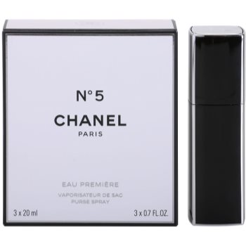 Chanel N°5 Eau Première eau de parfum pentru femei 3 x 20 ml (1x reincarcabil + 2x rezerva)