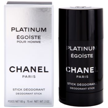 Chanel Egoiste Platinum deostick pro muže 75 ml