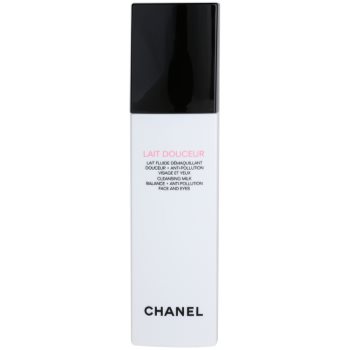 Fotografie Chanel Čisticí mléko Lait Douceur (Cleansing Milk Balance + Anti-Pollution Face And Eyes) 150 ml