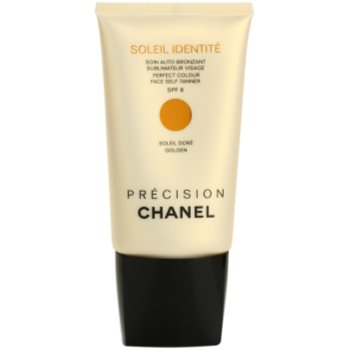 Chanel Précision Soleil Identité samoopalovací krém na obličej SPF 8 odstín Golden 50 ml