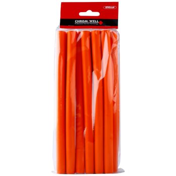 Chromwell accessories orange long bendy rollers
