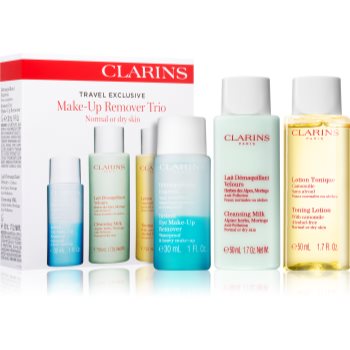 Clarins cleansers set de cosmetice pentru piele normala si uscata