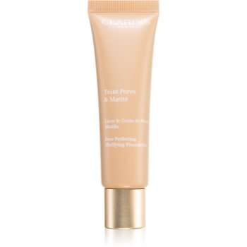 Clarins pore perfecting matifying foundation machiaj matififiant pentru a minimiza porii