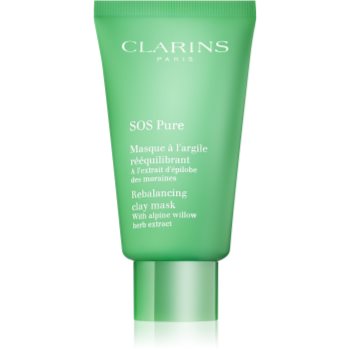 Clarins sos pure mască cu argilă pentru piele mixta spre grasa