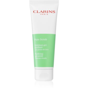 Clarins pure scrub gel exfoliant