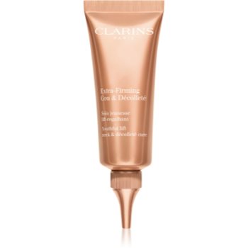 Clarins extra-firming youthful lift neck & décolleté care cremă fermitate gât și decolteu pentru riduri si pete