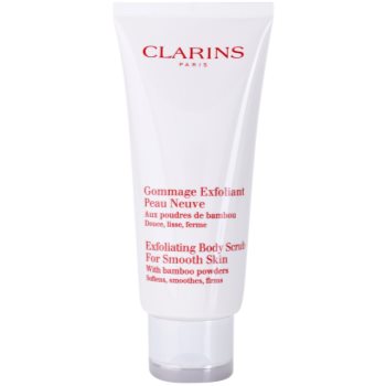 Clarins body exfoliating care exfoliant de corp hidratant pentru piele neteda si delicata