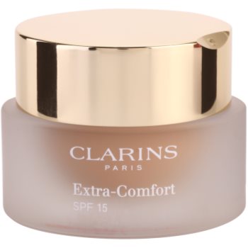 

Clarins Face Make-Up Extra-Comfort роз'яснюючий тональний крем для природнього вигляду шкіри SPF 15 відтінок 112 Amber 30 мл