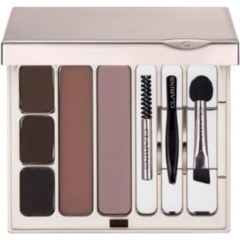 Clarins eye make-up kit sourcils pro set pentru sprancene perfecte