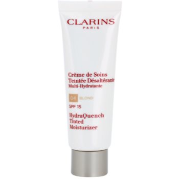Clarins HydraQuench lehký tónovací krém s hydratačním účinkem SPF 15 odstín 04 Blond 50 ml