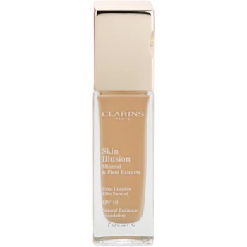 Fotografie Clarins Face Make-Up Skin Illusion rozjasňující make-up pro přirozený vzhled SPF 10 odstín 110 Honey 30 ml