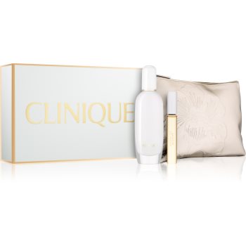 

Clinique Aromatics In White подарунковий набір ІІ Парфумована вода 50 ml + Eau de Parfum Roll-on 10 ml + Косметичка