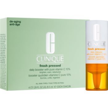 Clinique fresh pressed ser stralucire cu vitamina c impotriva imbatranirii pielii