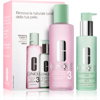 Clinique 3 Steps set de cosmetice I. (pentru ten gras si mixt) pentru femei