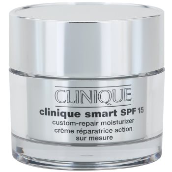 Clinique clinique smart crema anti-rid hidratanta pentru ten uscat și combinat crema anti-rid hidratanta pentru ten uscat și foarte uscat spf 15