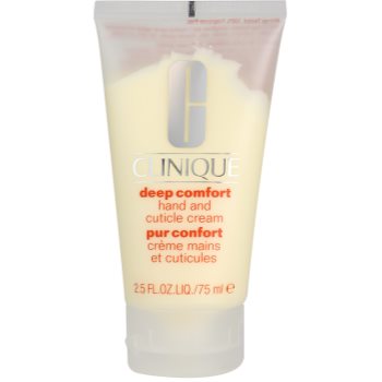 Clinique deep comfort crema puternic hidratanta pe maini, unghii si cuticule