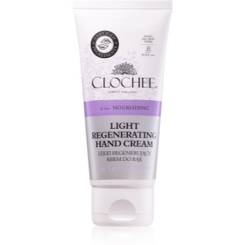 Clochee Nourishing cremă regeneratoare ușoară de maini