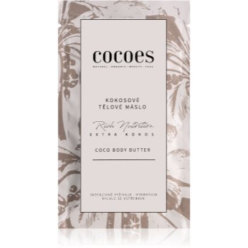 COCOES Rich Nutrition Extra Kokos unt de corp intens hidratant cu cocos