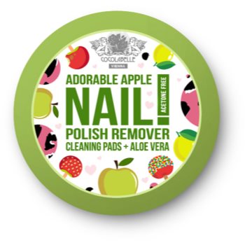 

Cocolabelle Fruit Scented & Fabulous Nails вологі диски для зняття лаку Adorable Apple 50 кс