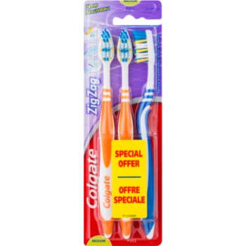 

Colgate Zig Zag зубні щіточки medium 3 шт
