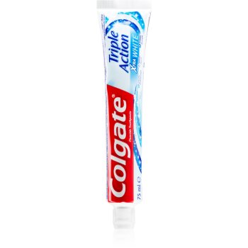 Colgate triple action xtra white pasta de dinti albitoare cu fluor