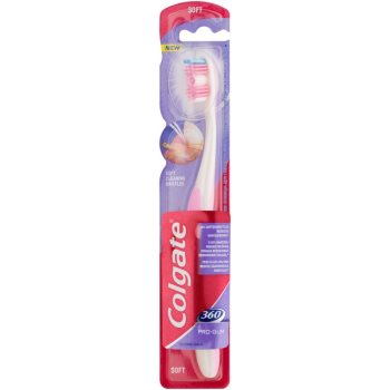 

Colgate 360° Pro Gum зубна щітка для чутливих ясен м'яка