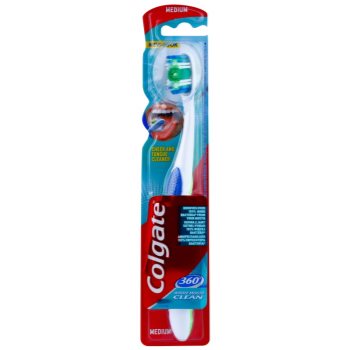 Colgate 360° Whole Mouth Clean perie de dinti mediu