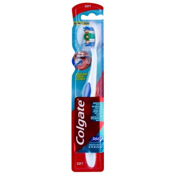 

Colgate 360° Whole Mouth Clean зубна щітка м'яка