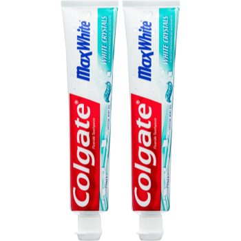 Colgate Max White White Crystals pasta de dinti gel pentru albire pentru o respiratie proaspata