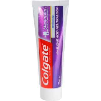 Colgate maximum cavity protection plus sugar acid neutraliser pasta de dinti pentru albire