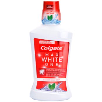 Colgate max white one apa de gura fara alcool