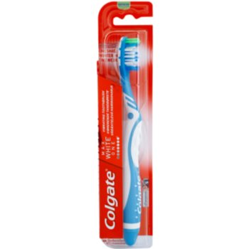 

Colgate Max White One Vibra вібруюча зубна щітка на батарейках середньої жорсткості