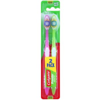 

Colgate Premier White зубні щіточки medium 2 шт