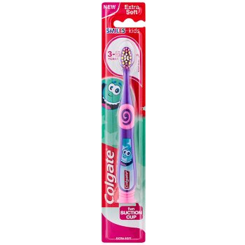 

Colgate Smiles Kids дитяча зубна щітка з присоскою екстра м'яка