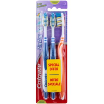 

Colgate Zig Zag зубні щіточки medium 3 шт