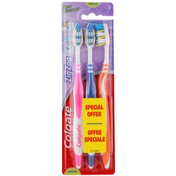 

Colgate Zig Zag зубні щіточки medium 3 шт
