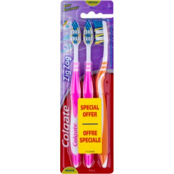 

Colgate Zig Zag зубні щіточки medium 3 шт